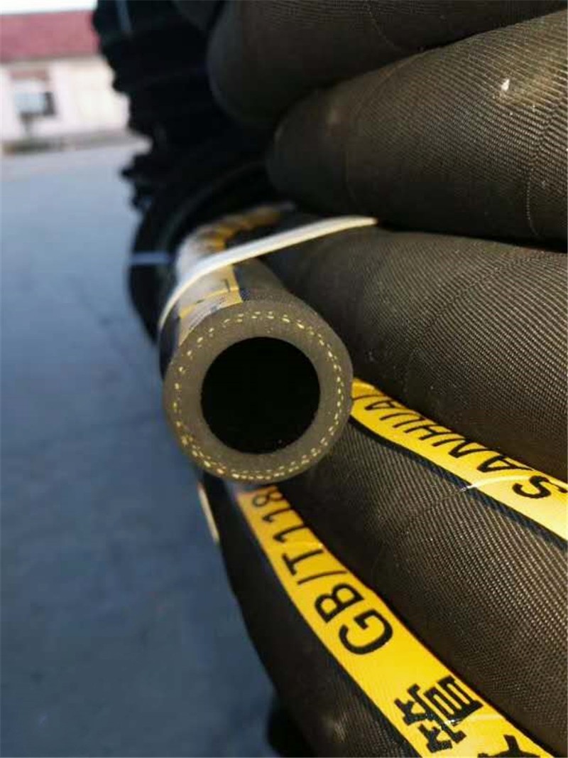 高压管帘子线2层10pa耐油橡胶管耐高温定制4寸内径102mm