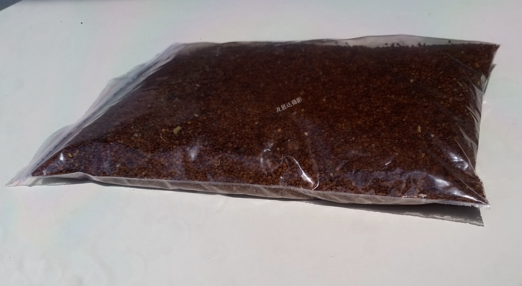 湖北馆 老家的石花籽 做石花粉的原料 手搓冰粉原料 应城石花凉粉 城