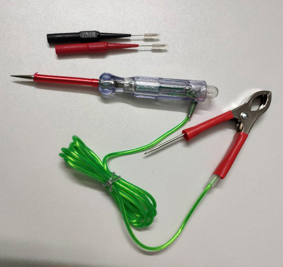 汽车电路测电笔汽修工具多功能led信号灯测试笔电路检测试灯多功能