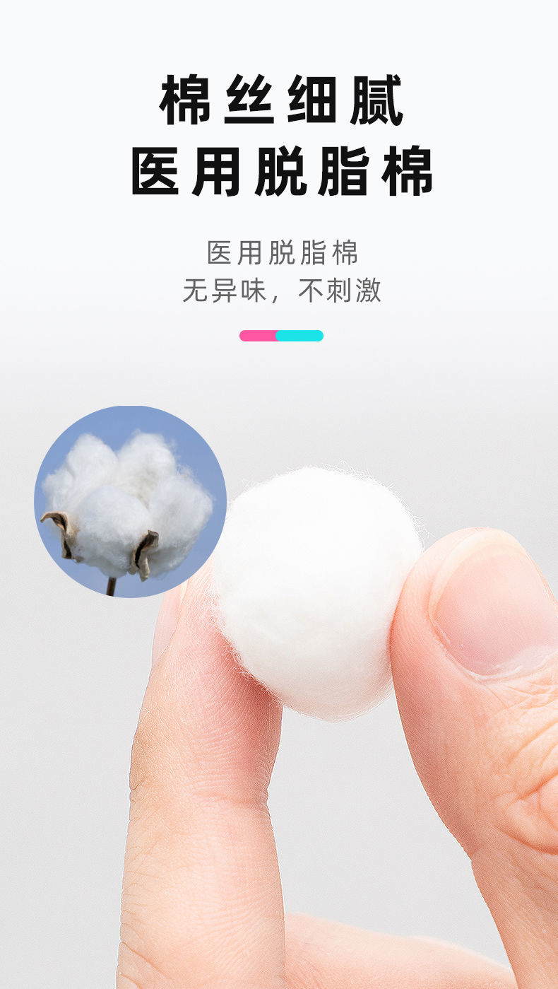 适用于脱脂棉球一次性蘸碘伏酒精化妆棉球消毒拔罐棉球10g棉球1包10g