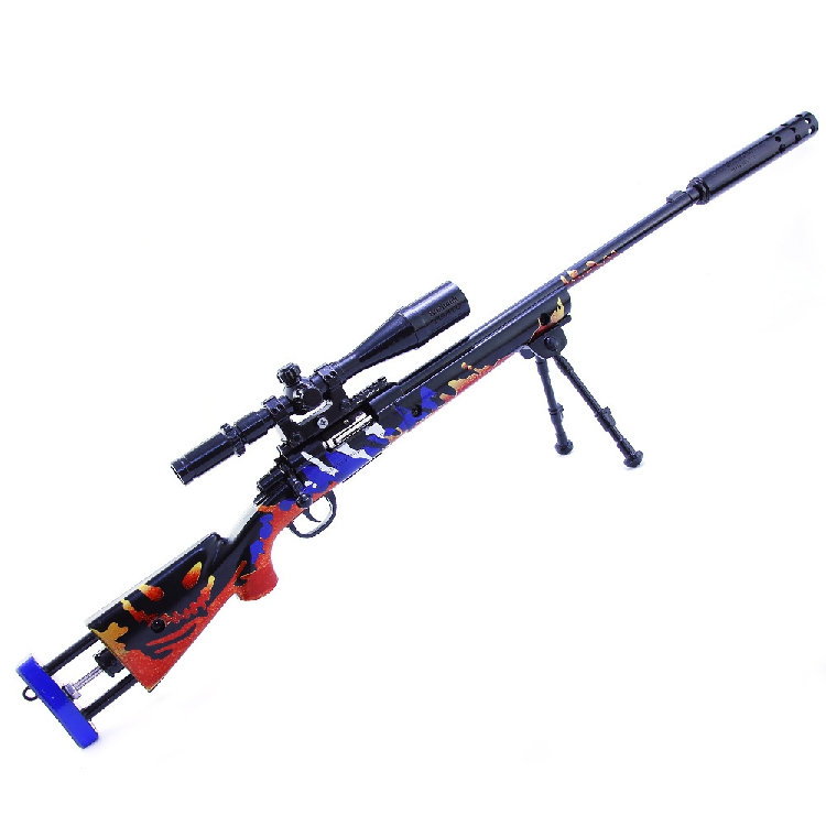 抛壳合金军迷不可发射收藏礼品和平小精英玩具m24金属模型绝地吃鸡