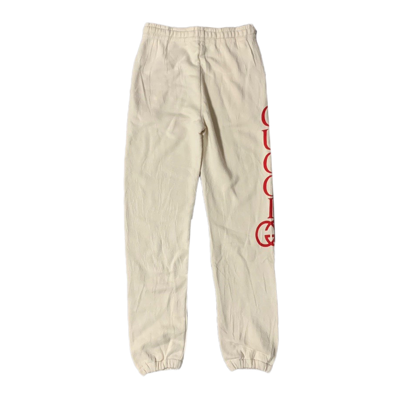 gucci 古驰白色织物印花男裤 白色 s码【图片 价格 品牌 报价】-京东