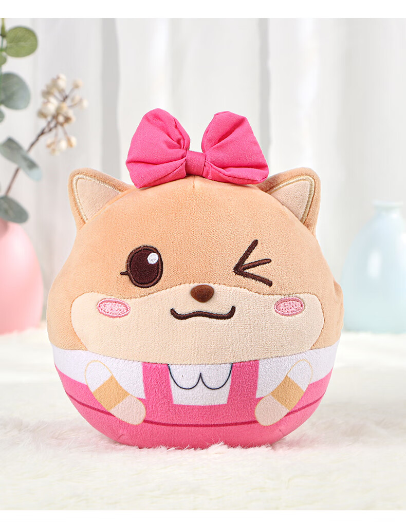 玩具三只松鼠兔子娃娃可爱公仔安抚玩偶睡觉抱枕女孩 2022新品 鼠小美