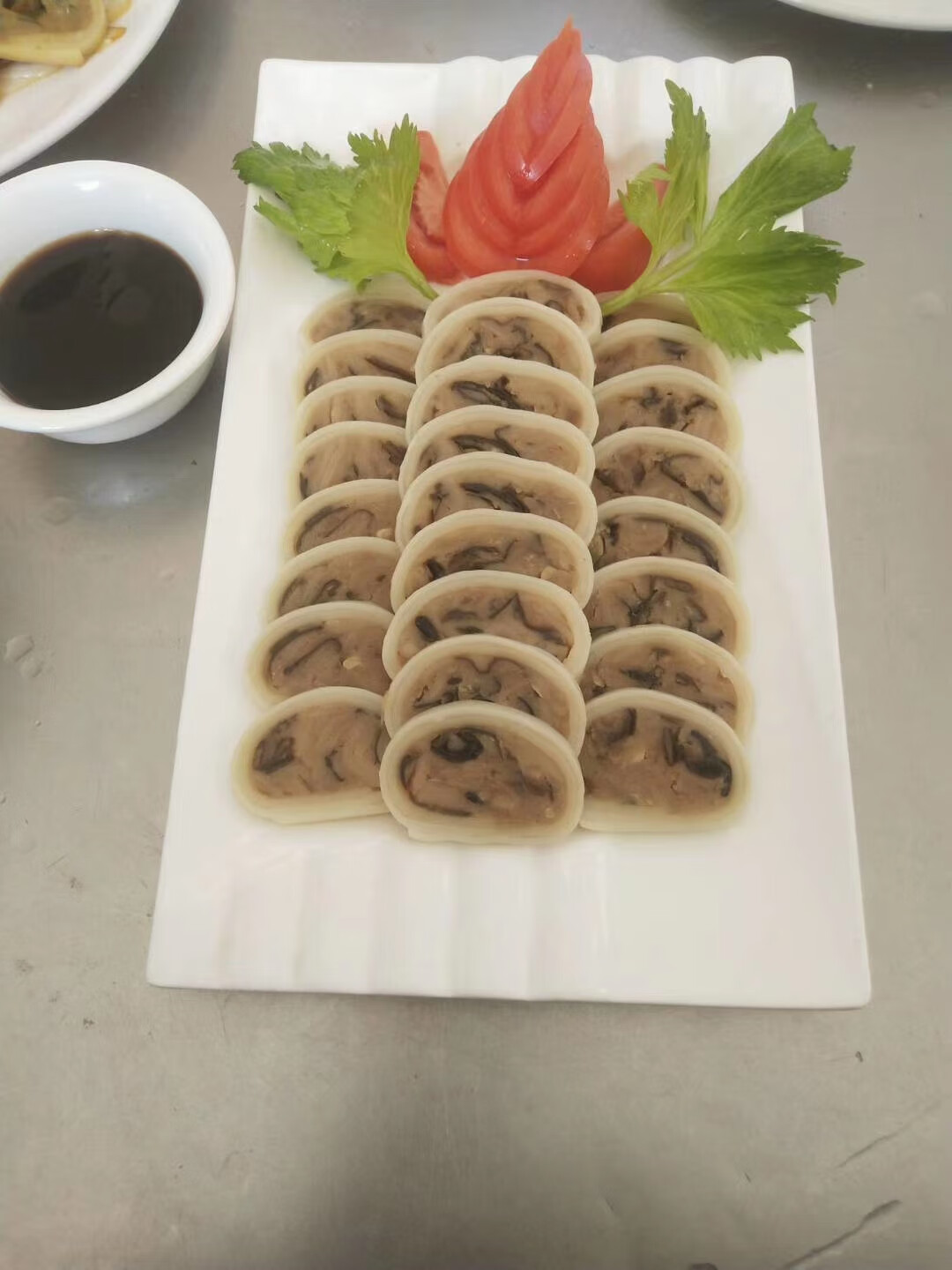 晨臻 隆尧素叠河北手工素叠子凉拌菜素肠熟食凉菜私房菜炒菜 红装6根