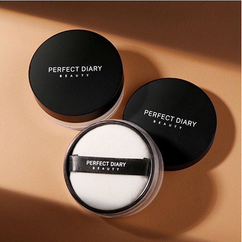 完美日记散粉定妆粉干粉粉饼补妆持久控油遮瑕防水保湿女学生平价金色