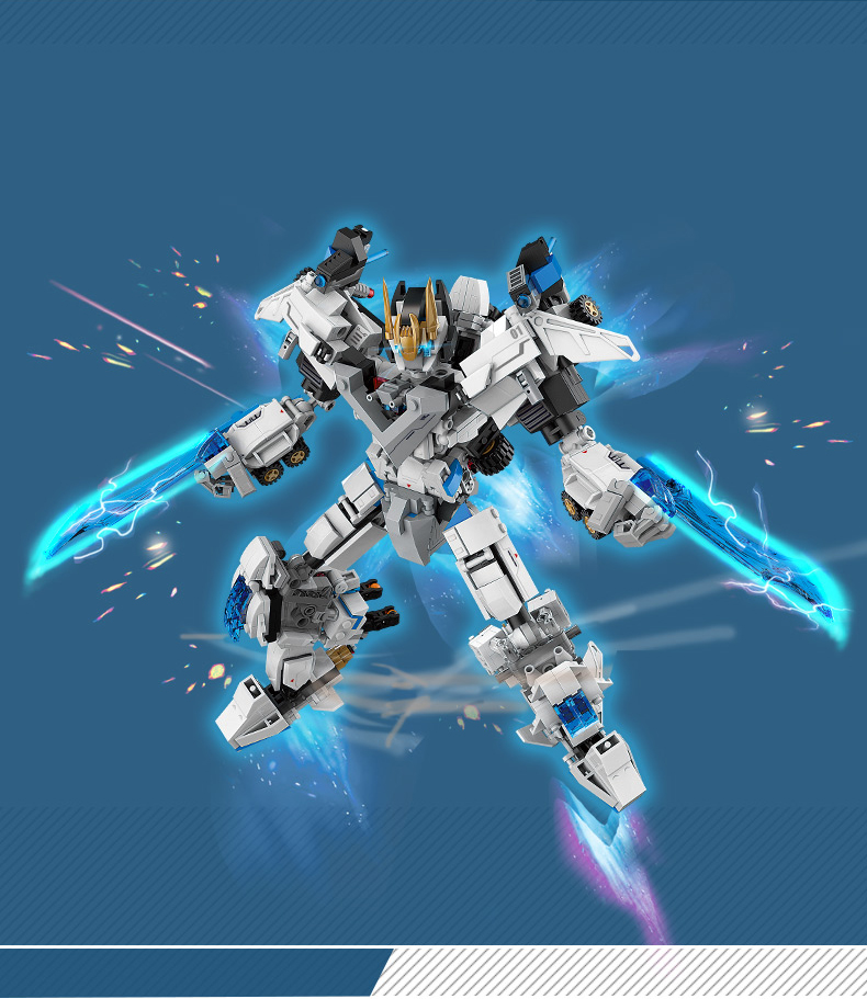 乐高(lego)乐高变形机器人金刚高达机甲风刃骑士拼装积木男孩子玩具