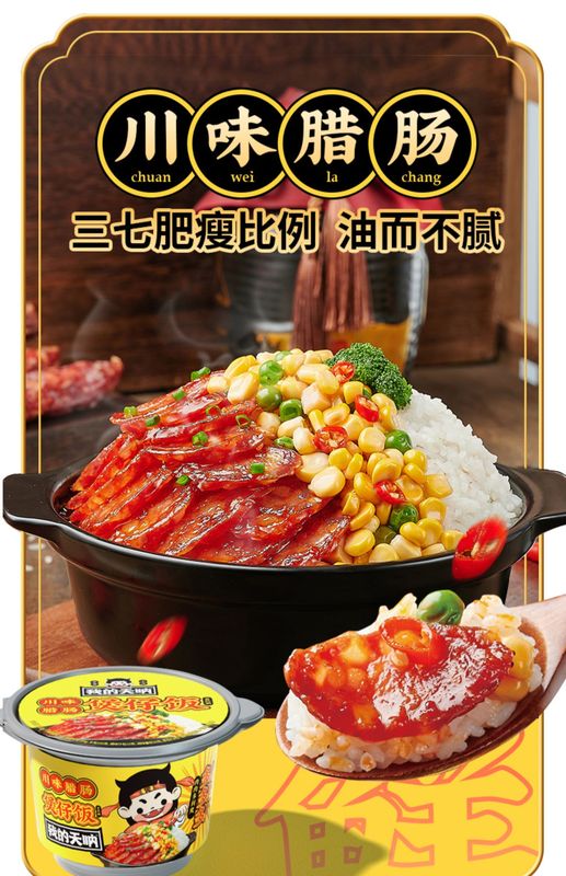 五折自热米饭雪菜扣肉煲仔饭速食方便大份量即食牛肉饭菌菇牛肉3雪菜