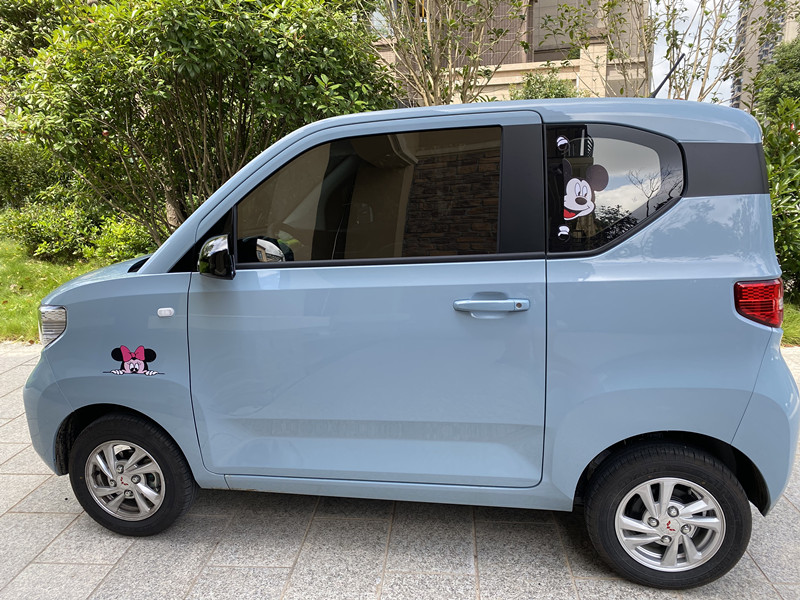 適用於五菱宏光mini車貼五菱宏光mini ev改裝 米老鼠車身貼 汽車貼紙