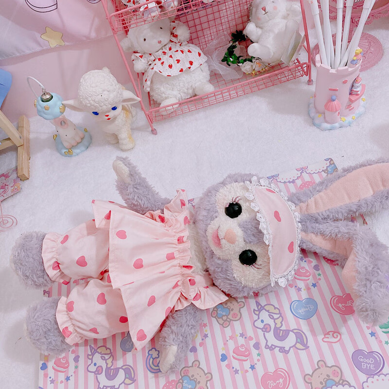 新款星黛露娃娃衣服 原创ins星黛露睡衣史黛拉睡裙芭蕾兔衣服少女心兔