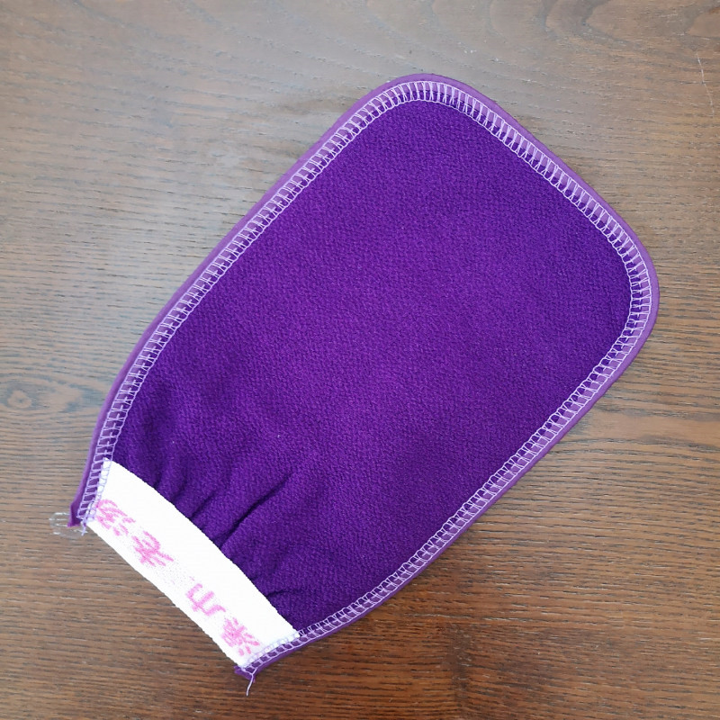 老汤搓澡巾双层老汤紫金香双面双层强力去泥搓澡巾洗澡巾搓澡手套神器