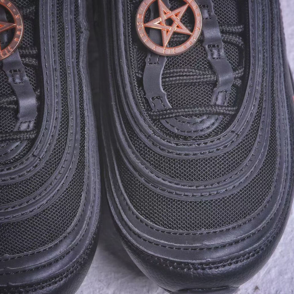 max 97耶稣圣水973m反光 撒旦 上海万花筒气垫运动鞋男鞋女鞋 max 97