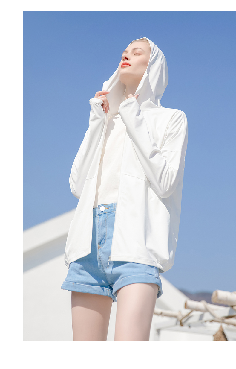 鹿戛野lugaye轻奢品牌防晒衣女夏季款日本原纱材质进口防晒服防紫外线