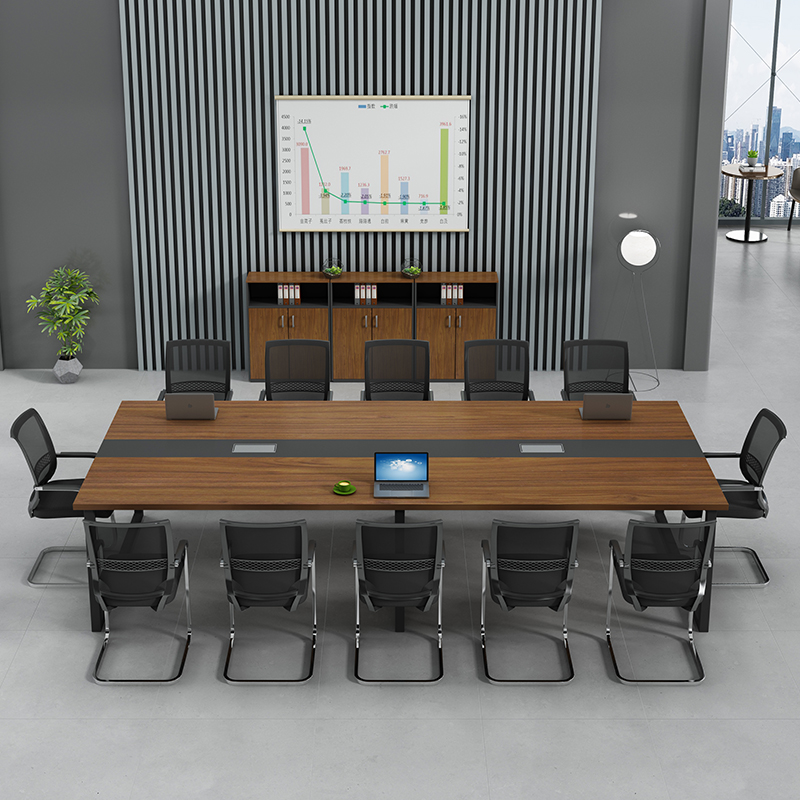 0米会议桌 10把会议椅【包安装】