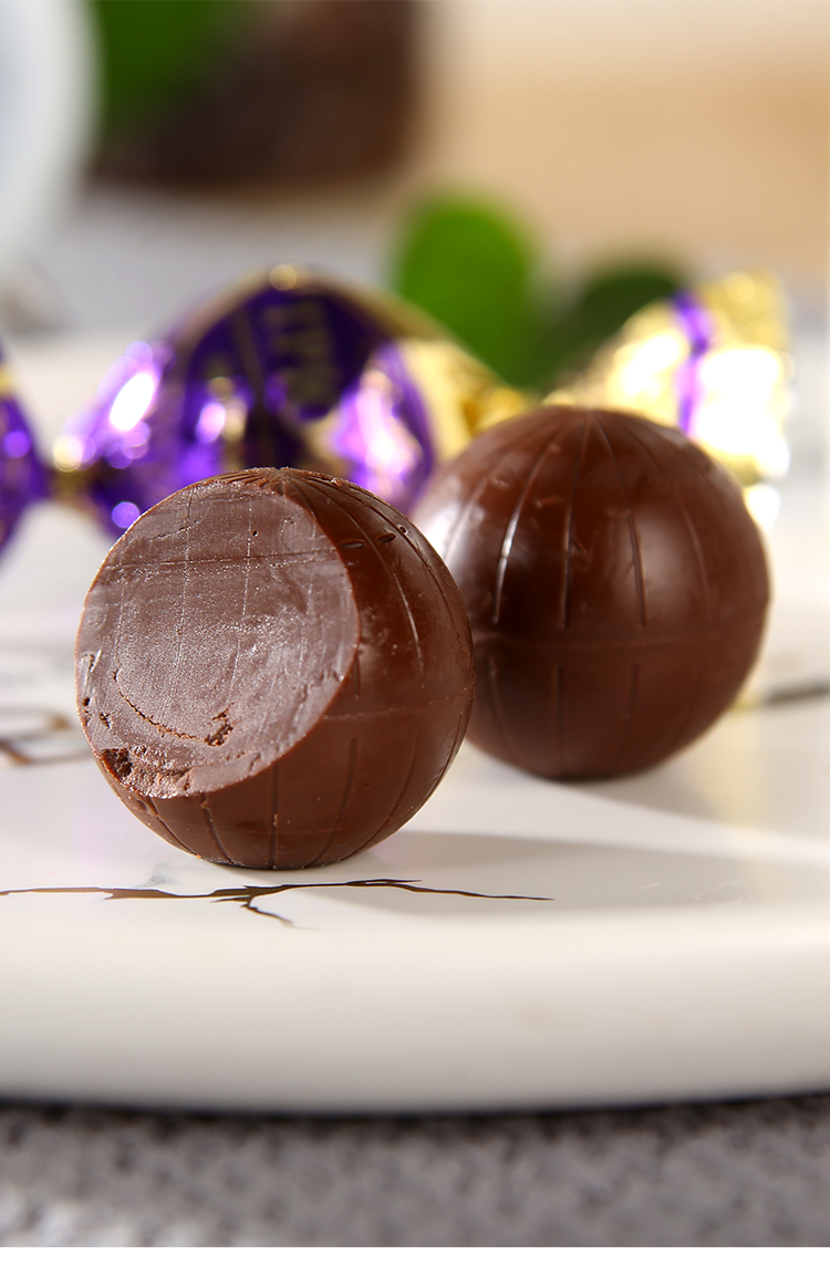 5208折俄罗斯原装进口贵族松露巧克力球纯可可脂休闲糖果零食品年货