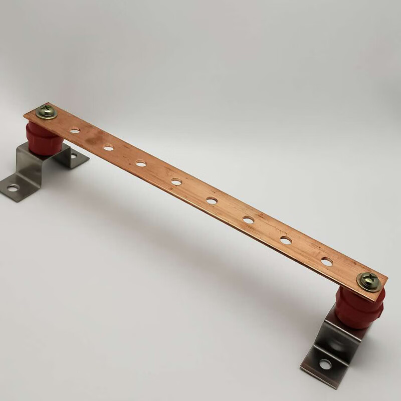 汇流排接地铜排铜排母排接地汇流排镀锡锌镍机房紫铜排加工