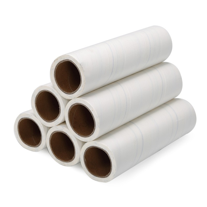 粘毛器替换纸粘毛纸粘尘纸沾毛器卷纸粘纸滚筒撕纸粘尘滚刷纸替换装