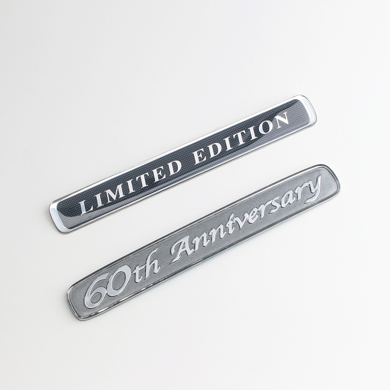 标跃兰德酷路泽60纪念版限量标志 车身贴后侧标贴陆巡纪念版标志 60th