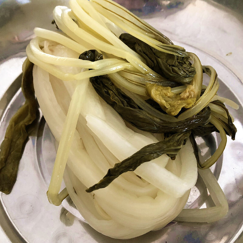 2500g鹹白菜浙江台州臨海土特產醃菜鹽菜酸菜泡菜下飯