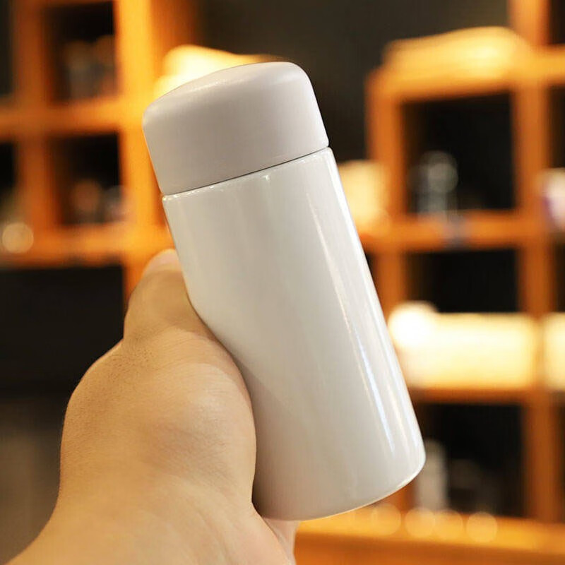 迷你小水杯简约小号小巧保温杯口袋可爱便携超小ins杯子男女150ml西柚