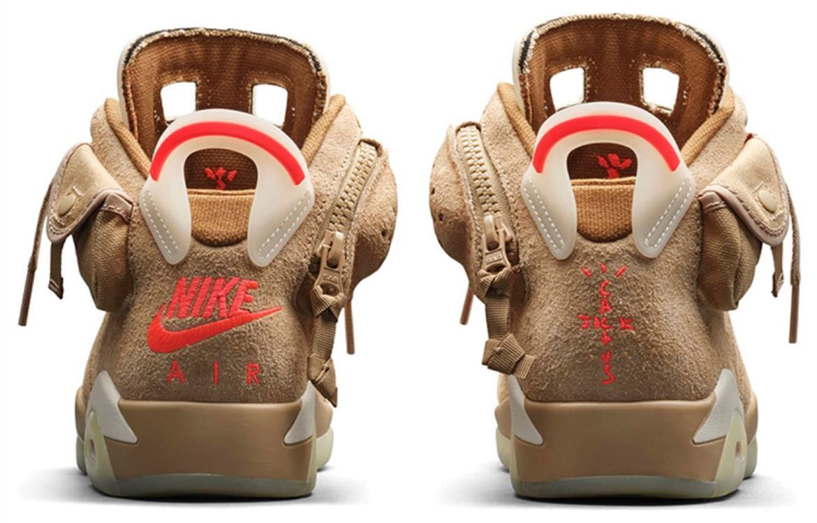 aj男女款airxtravisscottts联名篮球鞋dh0690200 军绿色 36.