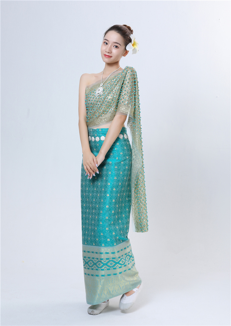 傣族服装泰国西双版纳裙套装情人节影楼摄影写真女装旅游民族风裙子