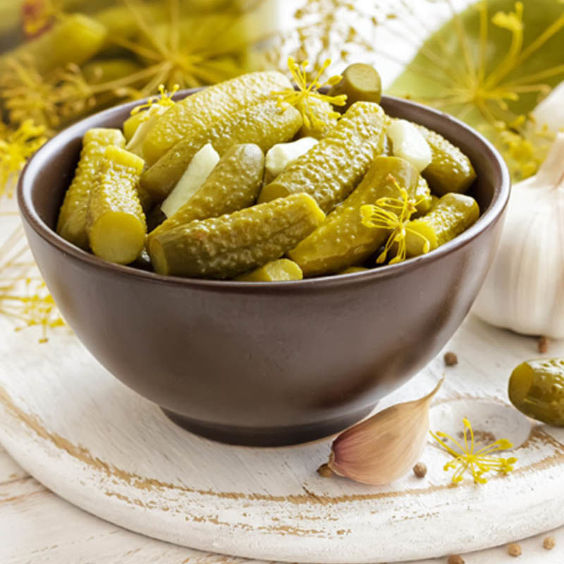 俄罗斯进口酸黄瓜俄式西餐腌黄瓜开盖罐头烹饪食材情人节520情人节