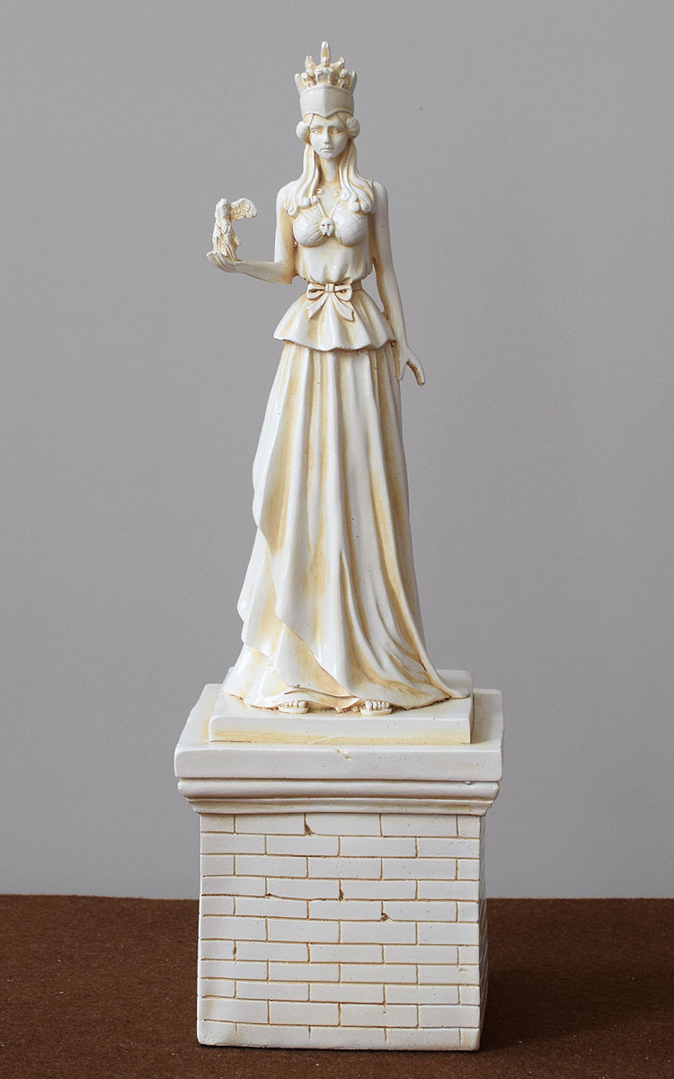 天使的雕像希腊雅典娜女神雕塑雕像石膏树脂天使摆件装饰品工艺品桌面