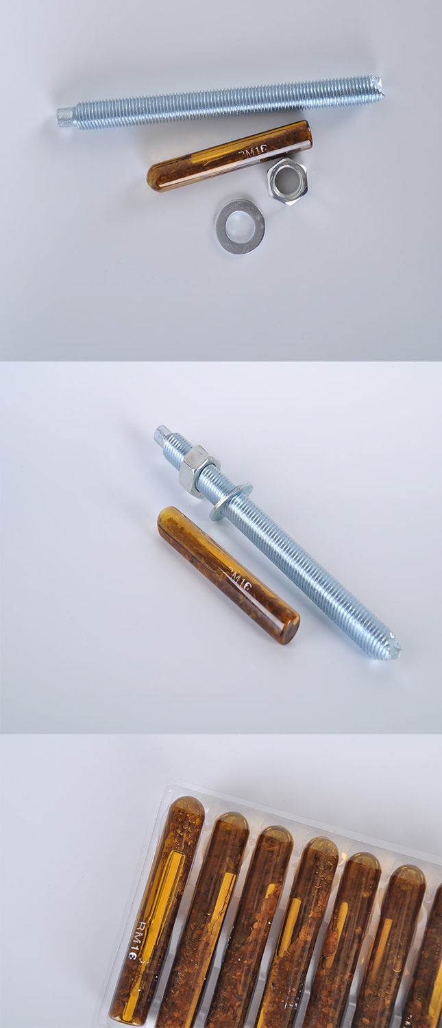 定制适用化学锚栓加长化学螺栓高强度化学膨胀螺丝苗栓m8m10m12m16m20