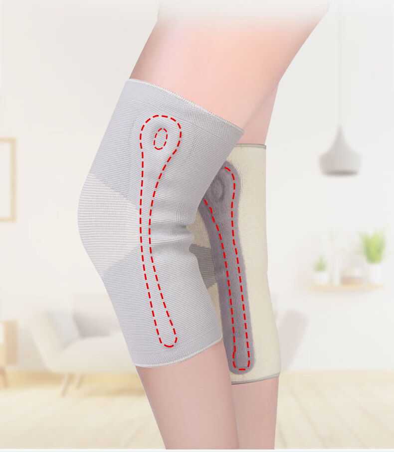 医用护膝半月板撕裂膝盖损伤修复保护套韧带固定关节康复 肤色【支撑
