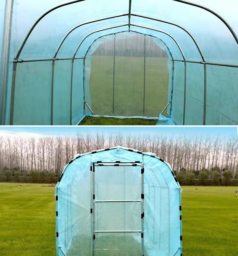 花果山家用温室大棚骨架保暖挡风蔬菜种植家禽养殖棚养花棚暖房冬季