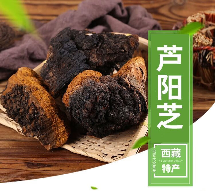 有仁堂芦阳芝大粒西藏芦阳芝官网芦阳芝矷山芦阳芝50g装赠枸杞黄芪拍2