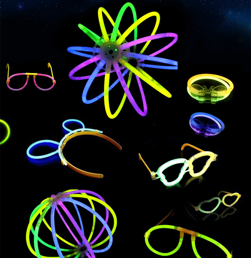 抖音荧光棒舞蹈亲子闺蜜互动游戏玩具演唱会酒吧广场一次荧光棒舞200