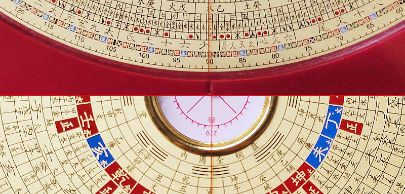 双激光电子罗盘大全自动风水三元三合综合盘高精度电木9寸电木黑色无