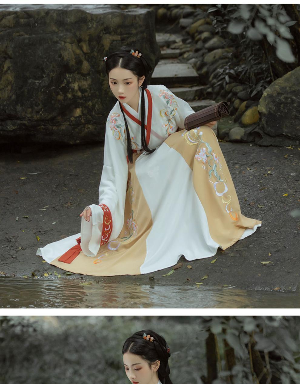 【笑寒】红色6米摆十二破 l品牌: 佰惠子 商品名称:佰惠子晋制汉服女