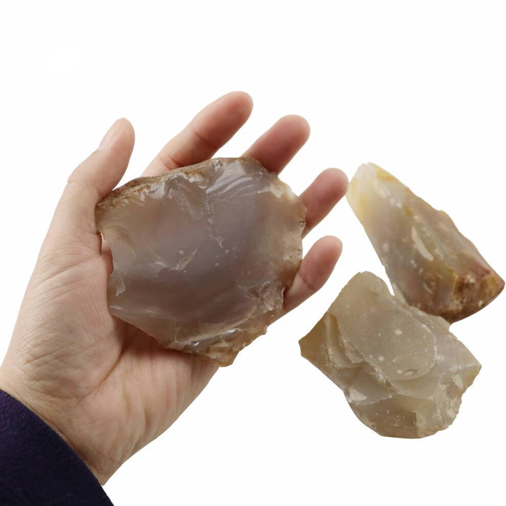 打火石燧石 燧石火镰打火石头户外生火配件需配合火镰碳布使用 一个超