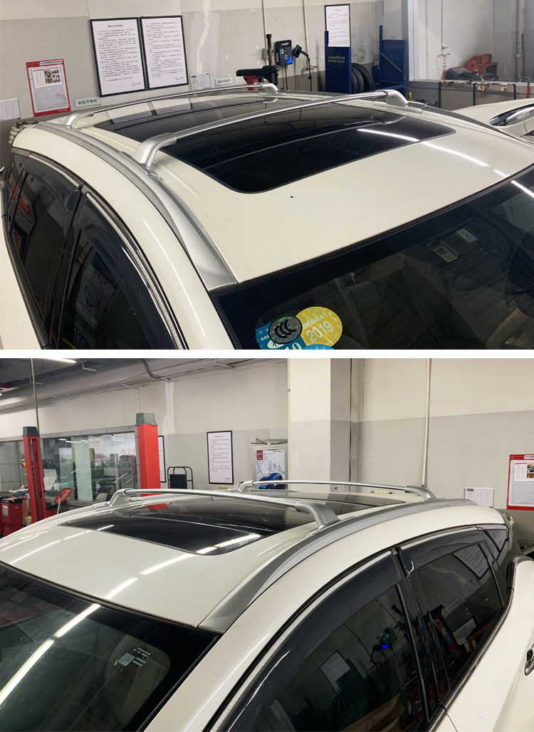 适用于日产楼兰车顶行李架原厂款铝合金免打孔新汽车架横杆改装专用原