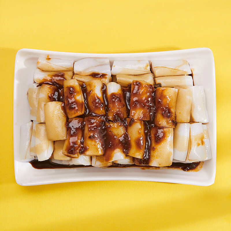 广龙香养点珍珠肠粉鲜肠粉鲜河粉带酱包方便速食懒人广东河粉 鲜河粉