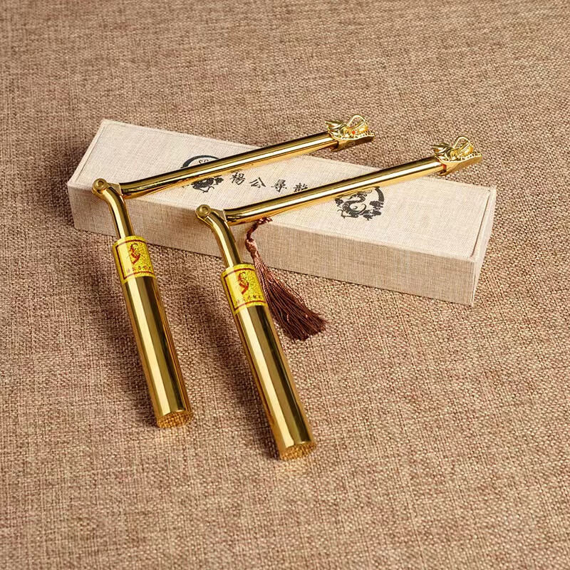 寻龙尺杨公台湾正宗纯铜高精度罗盘辅助探寻龙点穴专业磁场探测仪寻龙