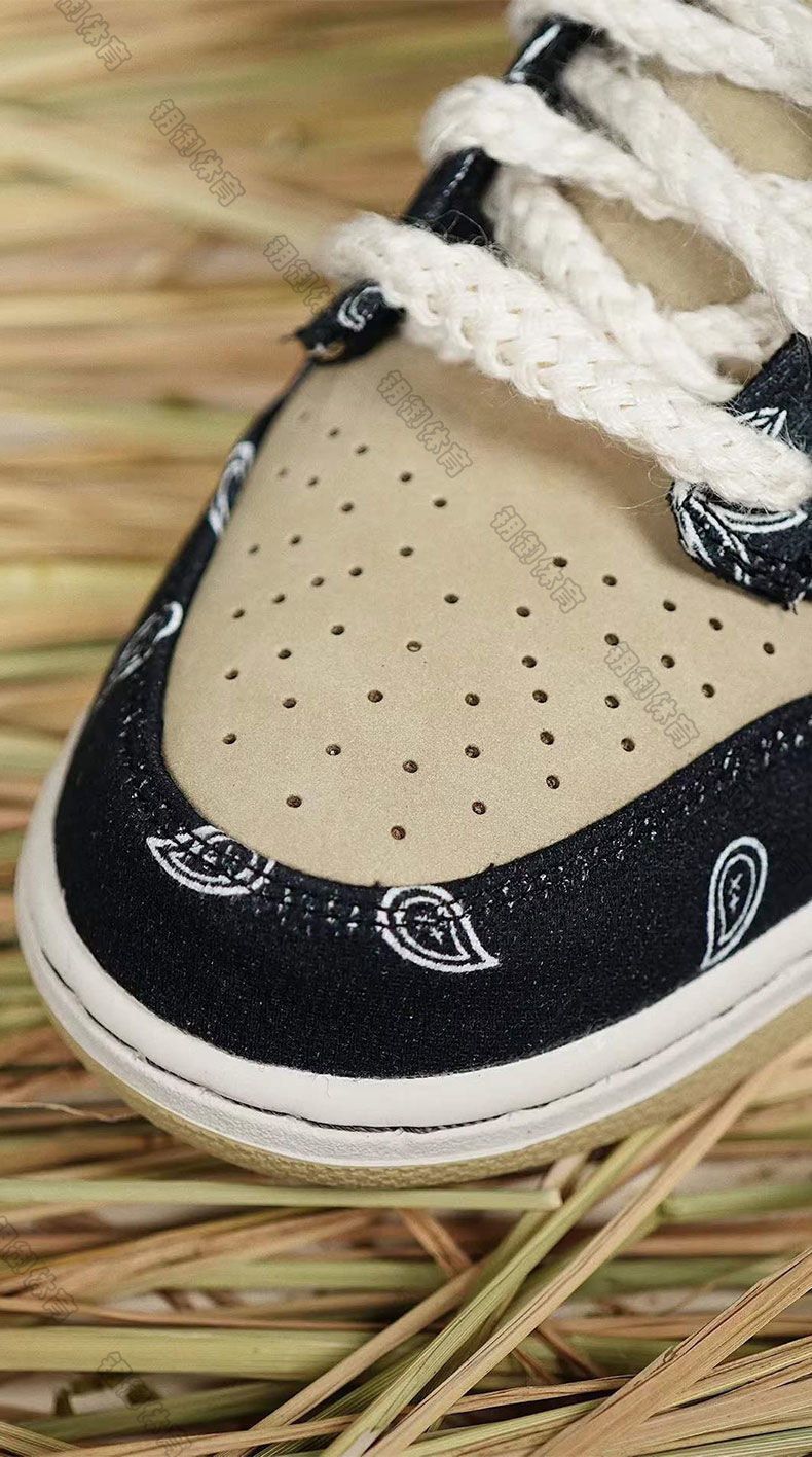 sbdunk冰雪奇缘腰果花男女鞋情人节联名aj低帮百搭休闲运动滑板鞋白红