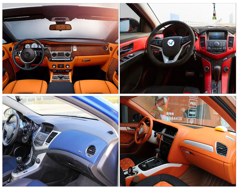 适用于车塑料通用内饰改色漆仪表台油漆美容装饰车门板翻新修复保险杠