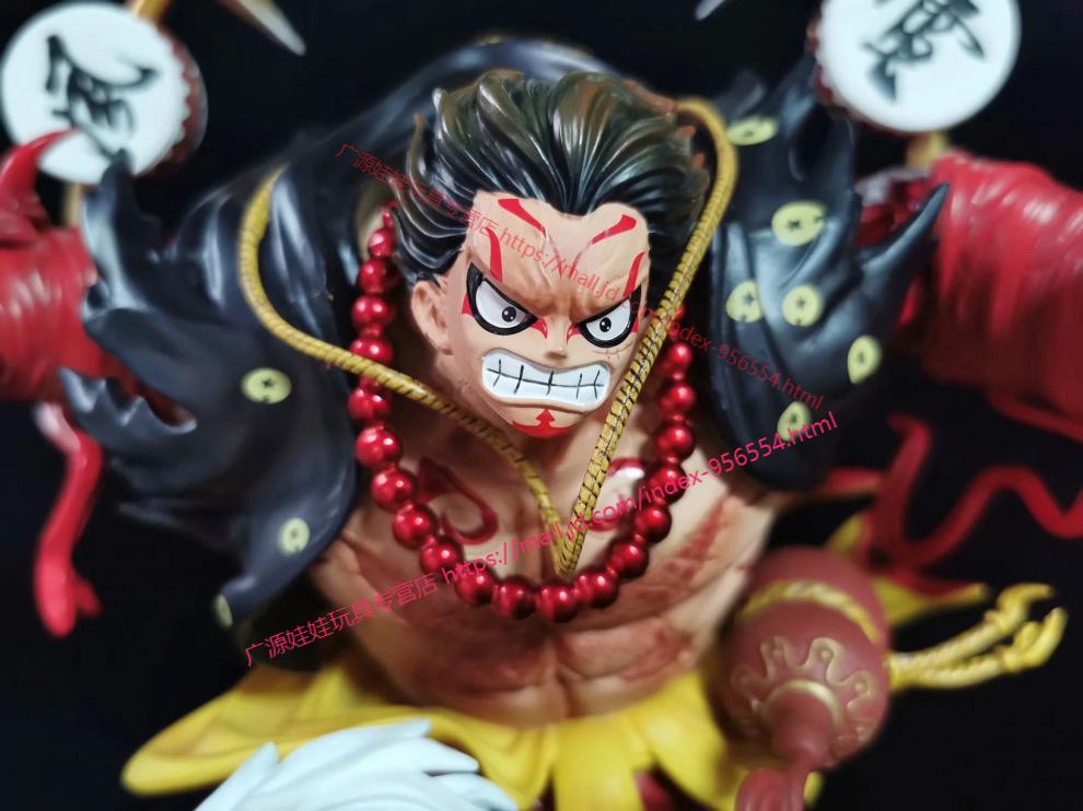 万代(bandai)海贼王四档路飞gk大型超大猿王枪国产限量版全套模型摆件