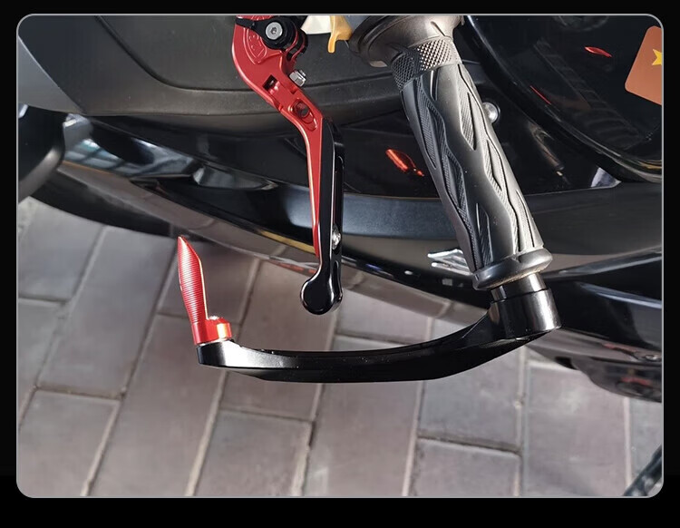 22款春风450sr改装250sr my nk赛道版狒狒牛角护手配件防摔护弓 烈焰