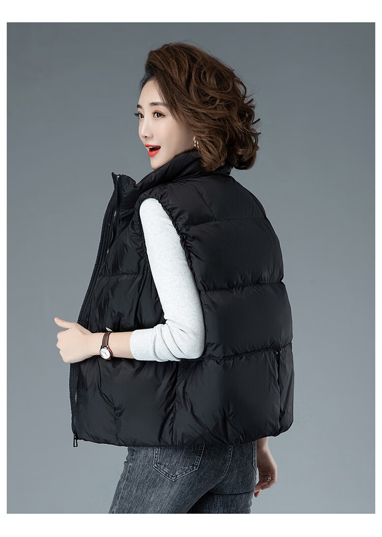 衣典零一羽绒马甲女短款2020冬季女装冬装新款时尚品牌气质韩版休闲