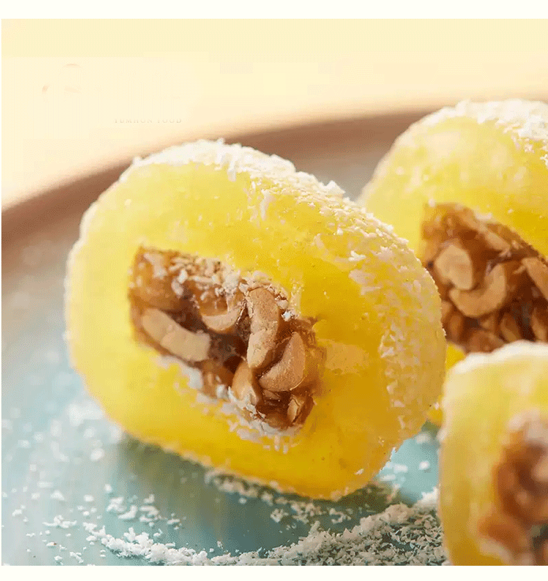 扬航素果子500g礼袋传统小点心广东小吃潮州特产糕点q弹清甜