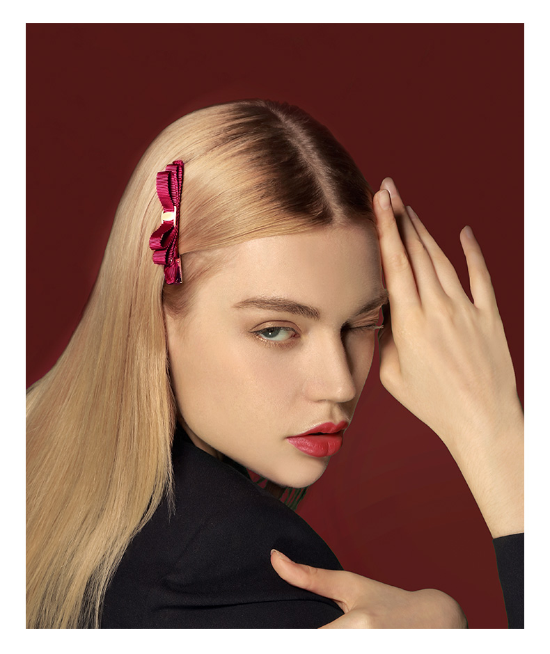 丹麦依慧达ep公主蝴蝶结发夹后脑勺发箍女子圣诞节礼物套装头饰礼物送