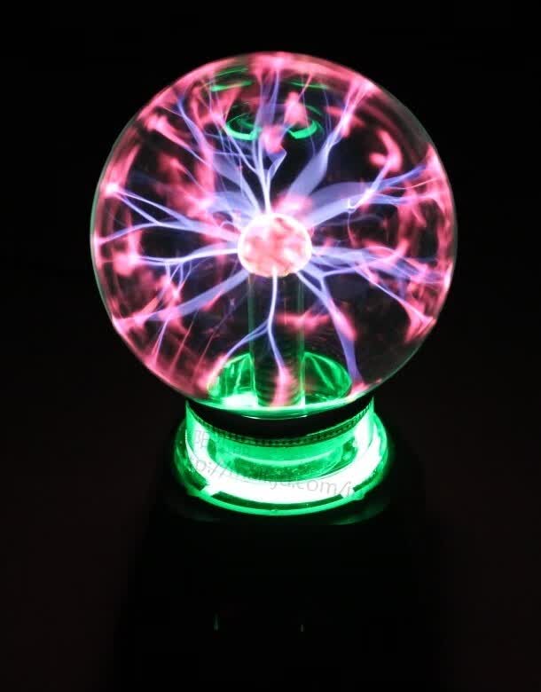 电子魔灯静电感应球魔法球带音乐4寸5寸6寸魔法球玩具生日七夕情人节