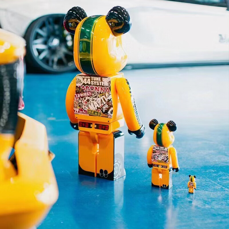 【现货速发】 choco1ate积木熊 lbwk rx-3积木熊联名限定款 潮玩 lbwk