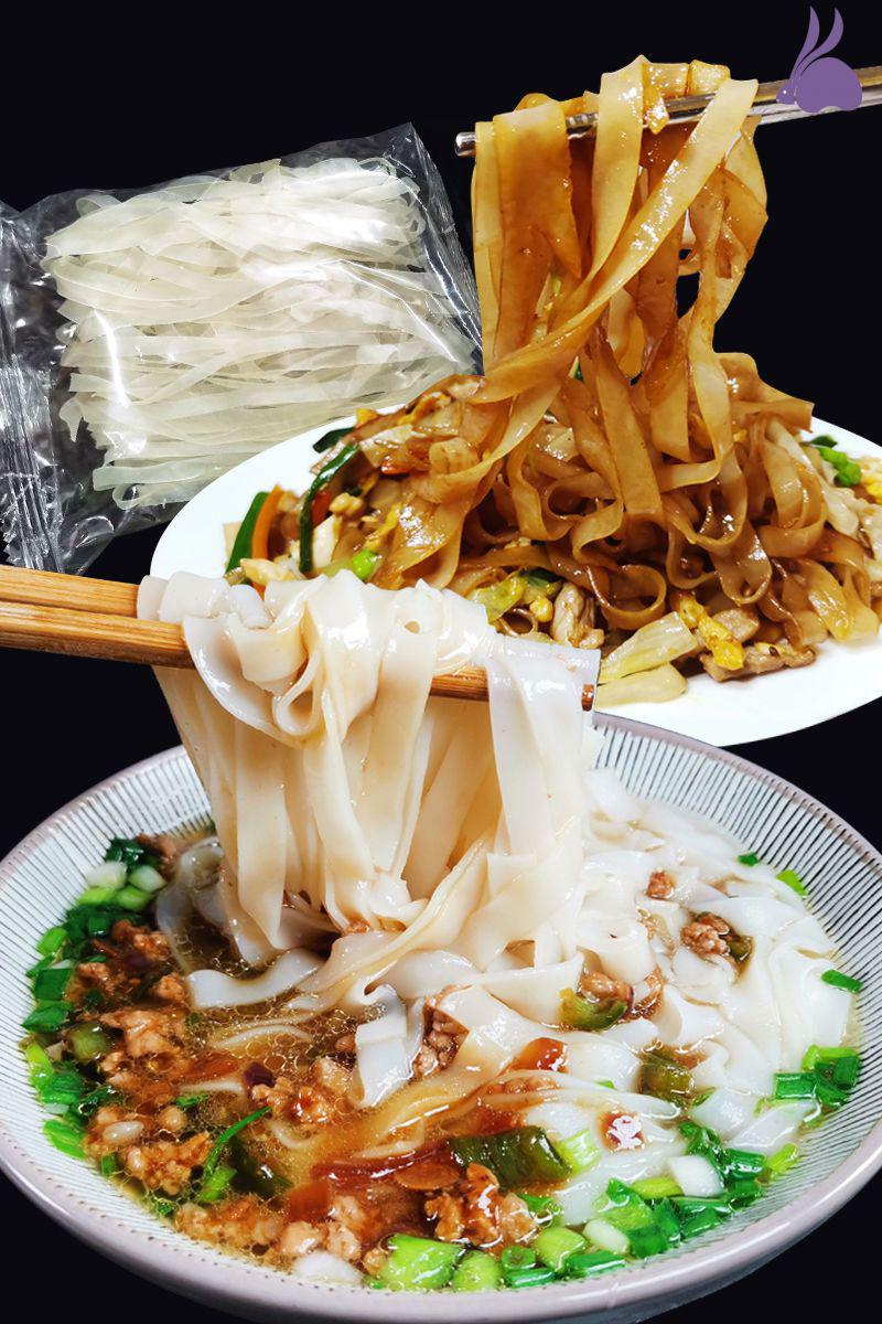 榕下小鹿 广西快熟河粉石磨工艺浔谷汤粉河粉干1.