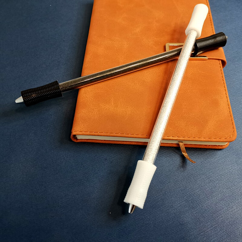 金属灯笔炫彩磁铁转转笔转笔专用笔抖音快手暴力流转笔 紫色 紫色常亮