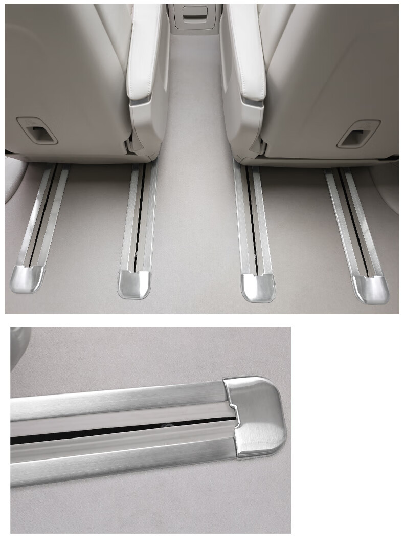 适用于传祺 m8广汽滑轨座椅轨道滑道条gm8第三排爆改装饰传奇内饰专用